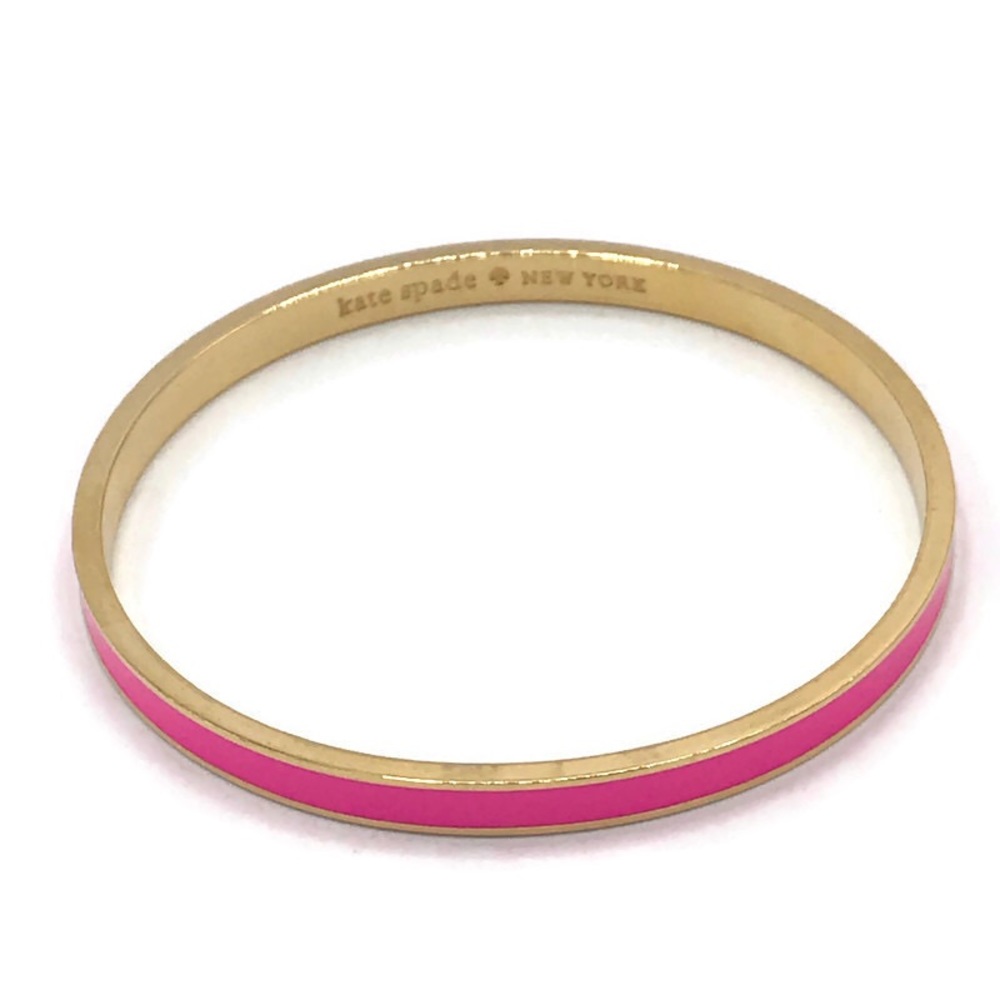 Kate Spade Pink Hot To Trot Bangle Bracelet - Picture 3 of 4